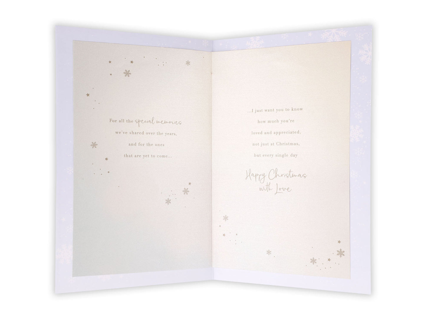 Dad From Your Daughter Collection Woodland Christmas Card