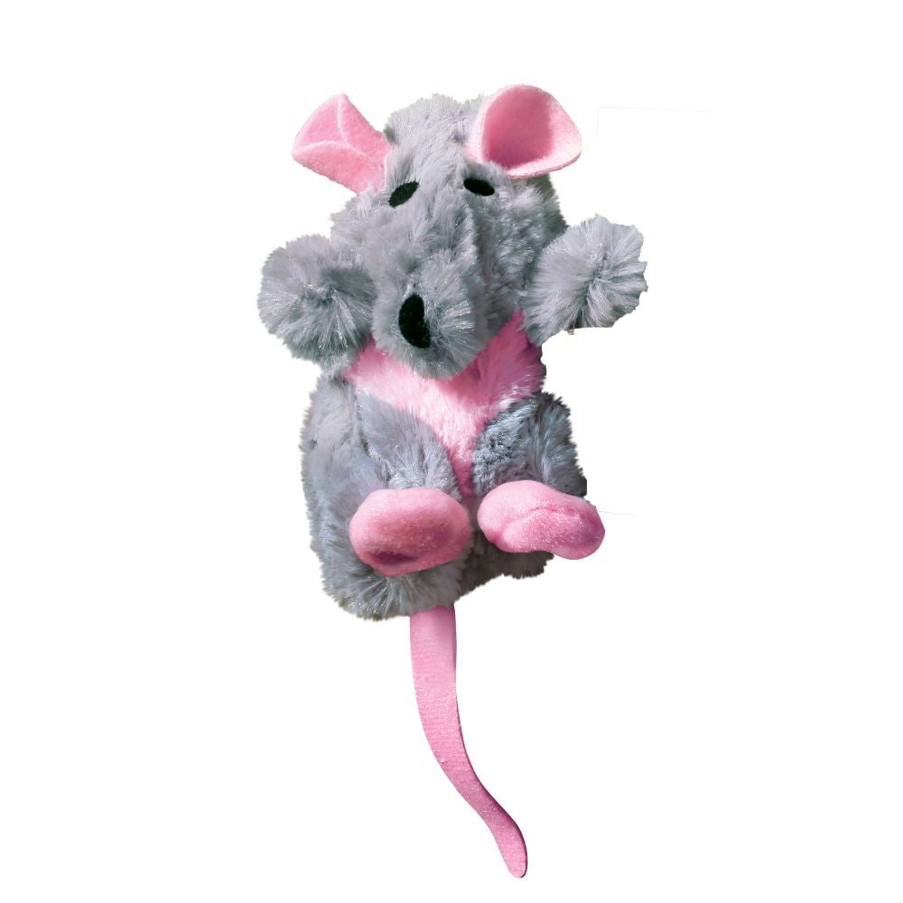 KONG Cat Toy Refillable Catnip Rat