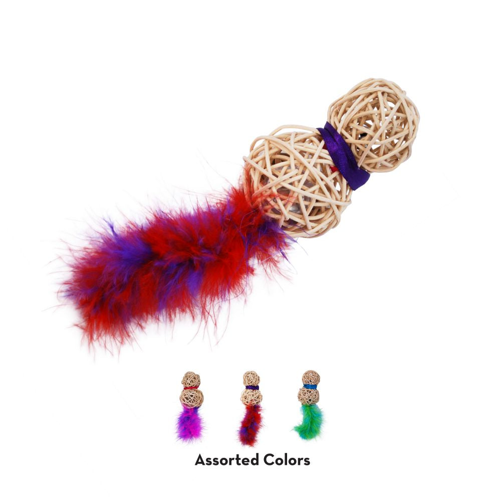 KONG Cat Toy Wubba Wicker