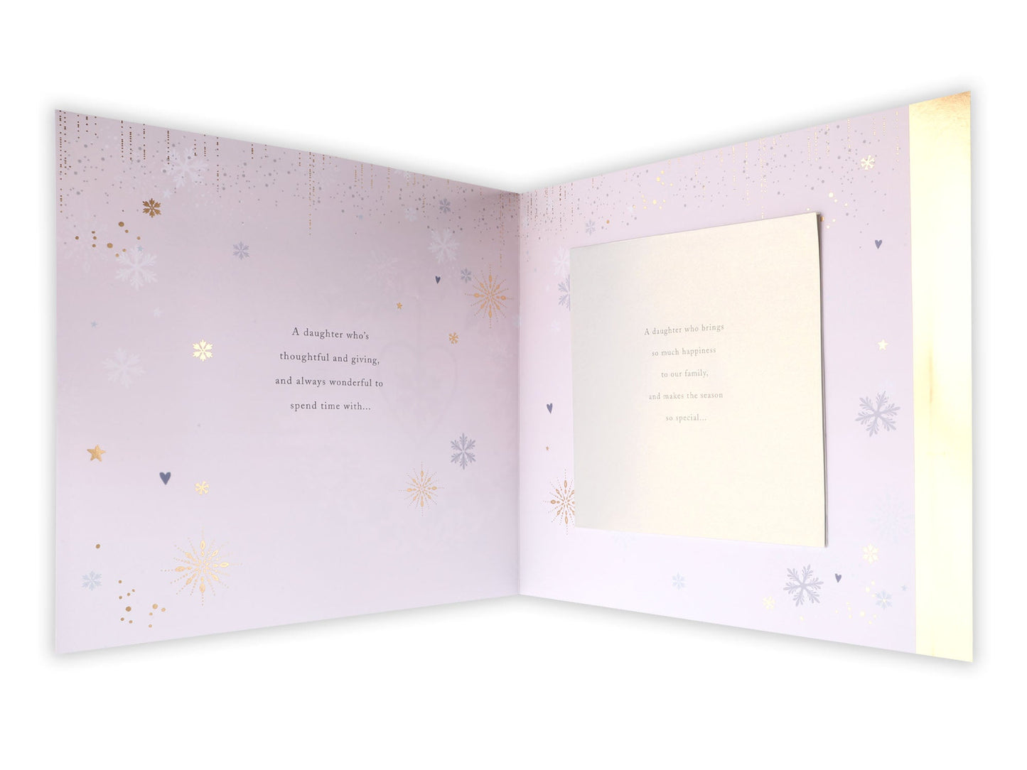 Daughter Collection Wreath Christmas Card