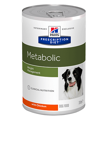 Hill's Prescription Diet Metabolic Canine with Chicken - 12 Tins