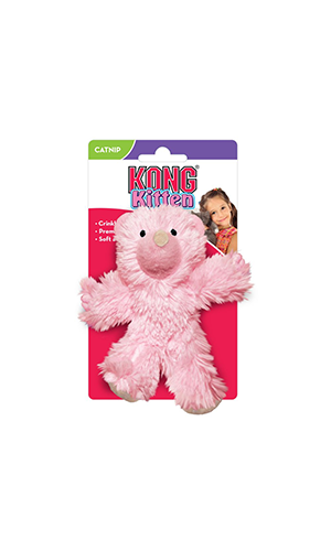 KONG Catnip Kitten Teddy Bear Assorted