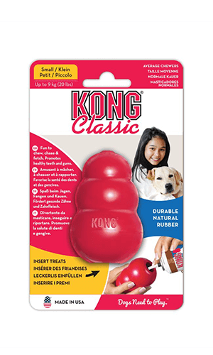 KONG Classic Red Dog Toy