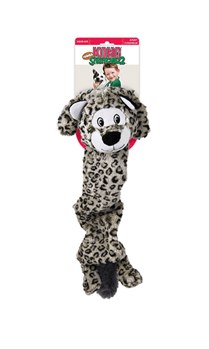 KONG Stretchezz Jumbo Snow Leopard